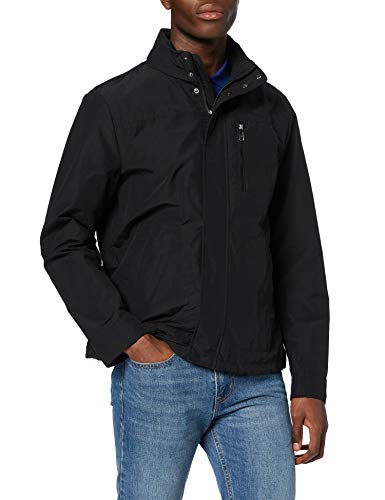 Geox M Vincit Short JKT Chaqueta, Negro (Black F9000), 48 para Hombre