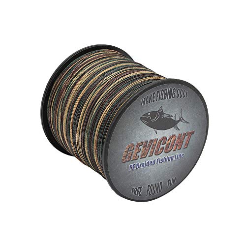 GEVICONT 300m -328yds 500m-547yds 1000m-1094yds 10lbs-100lbs Pe Dyneema sedal de pesca trenzada 4 hebras