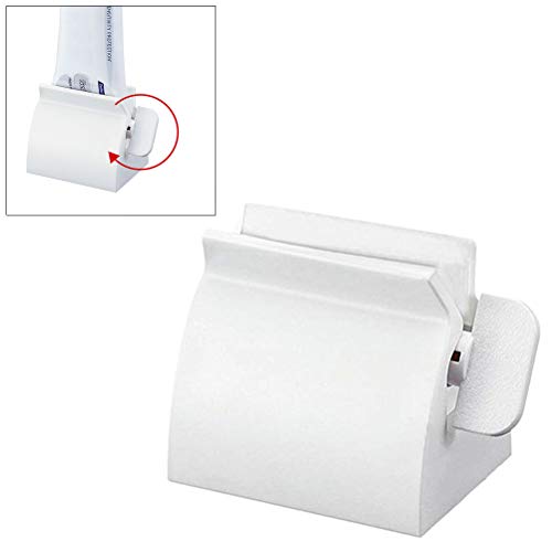 Ggdoo Cuarto de baño Pasta de Dientes exprimidor Manual Creativo Crema Tubo dispensador de Pasta de Dientes Que exprime el dispensador Extrusora