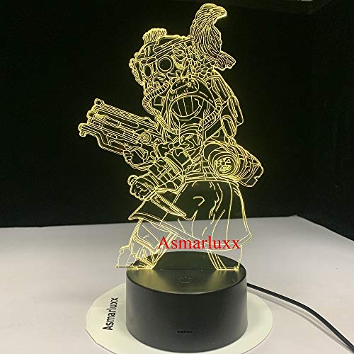 Gigante susurro Medio murciélago Sabueso tecnología rastreador Juego Cazador Noche luz Color decoración ilusión como Regalo