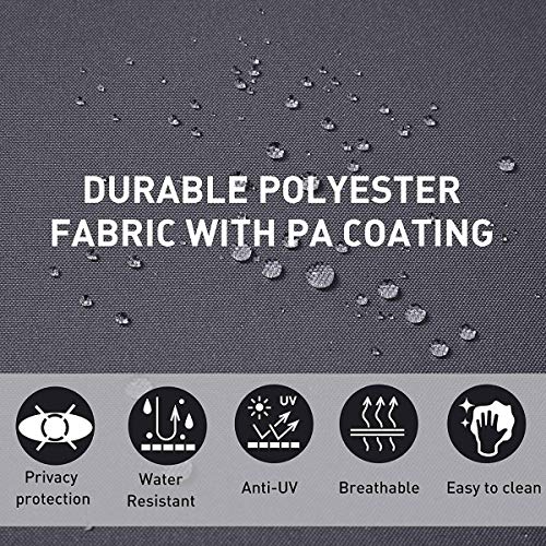 GJZhuan Toldo Retráctil Lateral De 180 X 300 Cm, Protección UV Mirador Al Aire Libre del Pabellón De La Cerca Pantalla De La Aislamiento For El Jardín Patio Balcón Terraza