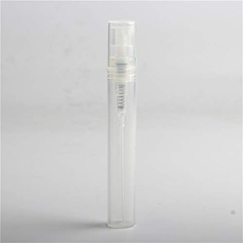 Glqwe 2 ml 3 ml 4 ml 5 ml Mini Botella Aerosol de Perfume plástico, pequeña Muestra atomizador del Perfume (Color : Clear, Material : Plastic)