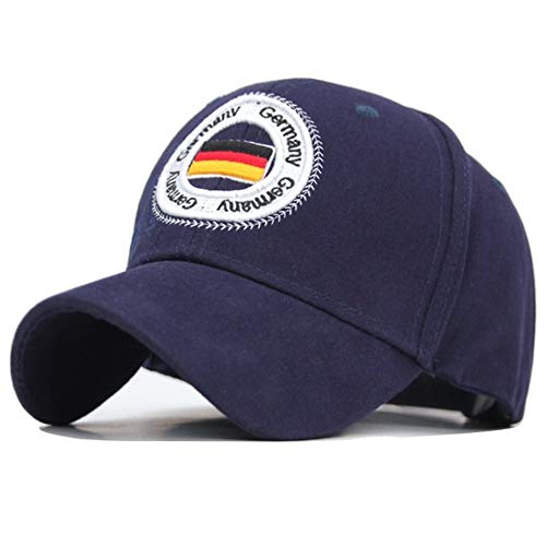 Gorra de béisbol para mujer, diseño de bandera de Alemania