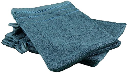 Gözze Manopla de baño, algodón Rizado, petróleo, 17 x 24 cm