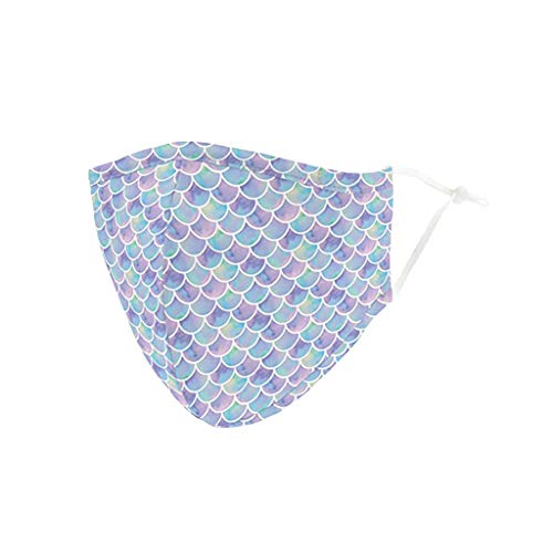 Gpure Bonitas Unisex 3D Lavables Filtro Insertable ?Á????????? Adulto Anti Niebla Impermeable Seis Opciones Impresión Reutilizables Exteriores Sport Bufanda con Ajustable Oídos (B)