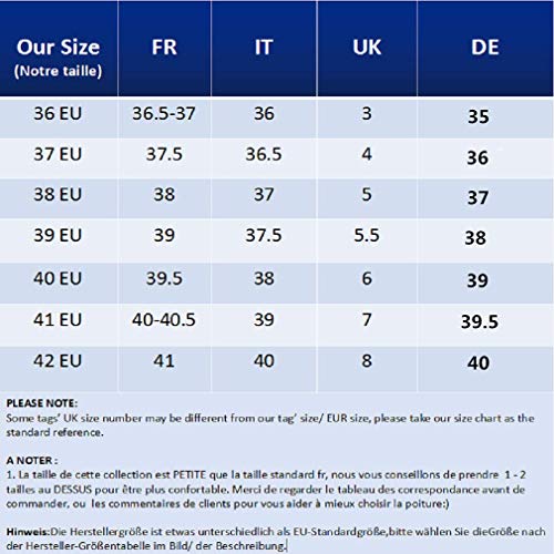 Gracosy - Sandalias de piel para mujer, zapatillas de verano, zapatillas de tacón, plataforma plana, con motivos florales, para pies anchos, color azul, gris, verde y rojo, Rojo (rojo), 40 EU