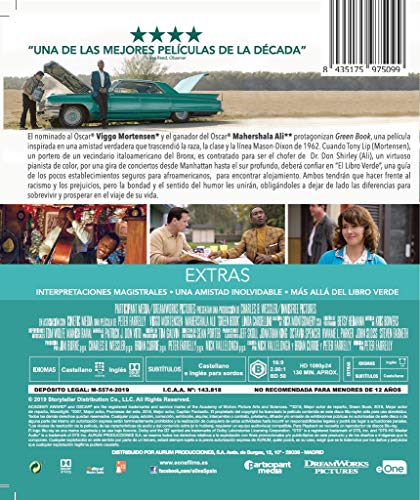 Green Book Blu-Ray [Blu-ray]