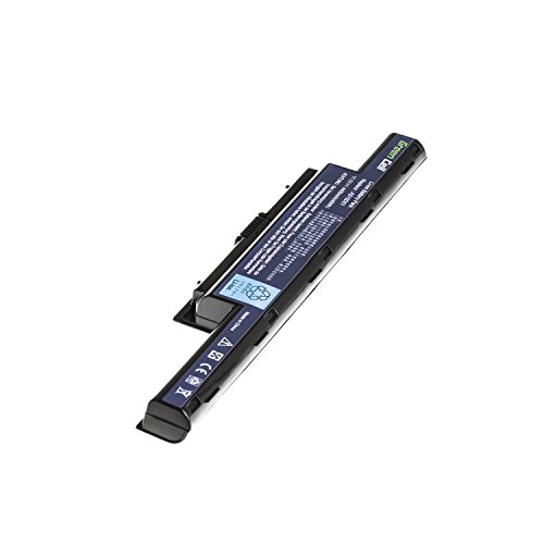 Green Cell® Standard Serie Batería para Acer Aspire E1-521 E1-531 E1-531G E1-571 E1-571G V3-551 V3-571 V3-571G V3-771 V3-771G Ordenador (6 Celdas 4400mAh 11.1V Negro)