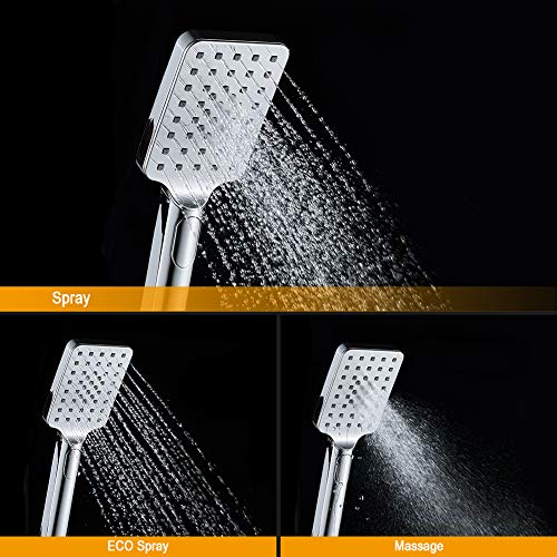 GRIFEMA G801 Alcachofa de ducha, Cromo/Plata