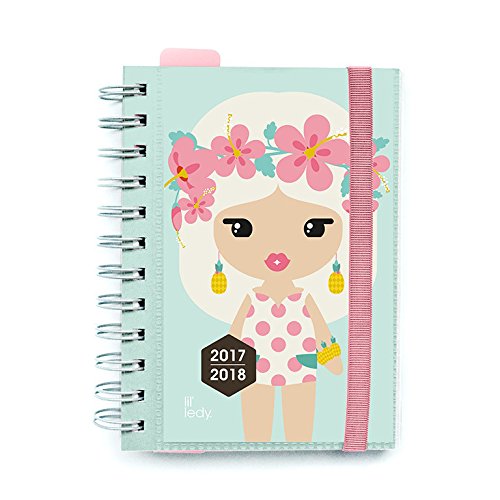 Grupo Erik Editores Agenda Escolar 2017/2018 Lil Ledy Pineapple (Editado en Portugués)