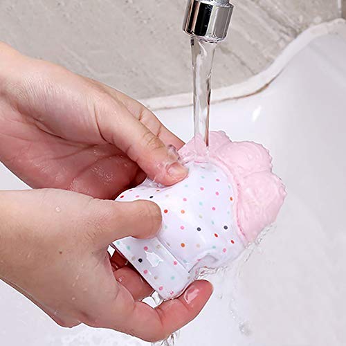 Guante mordedor bebé,bebe dentición Manoplas,Collar Lactancia,collar Hermosa Moda,Silicona flexible, SIN BPA. aliviar el dolor de encías, Masajear encías y proteger las manos. (Polvo de cuarzo)