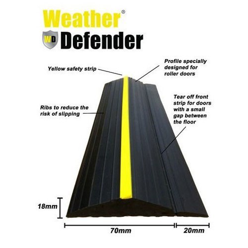 Guarnizione per porta da garage Premium Weather Defender (2.9m)