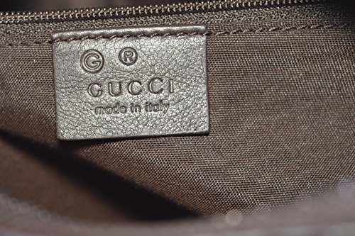 Gucci Mikro GG Guccissima - Neceser de piel para hombre, color marrón