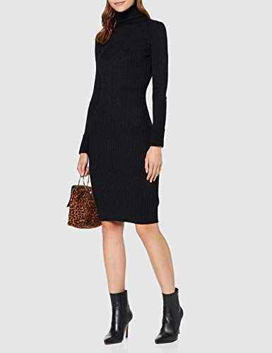 Guess Alice Dress Swtr Vestido, Negro (Jet Black A996 Jblk), Large para Mujer