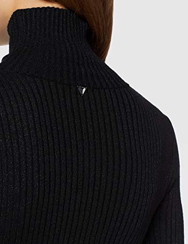 Guess Alice Dress Swtr Vestido, Negro (Jet Black A996 Jblk), Large para Mujer