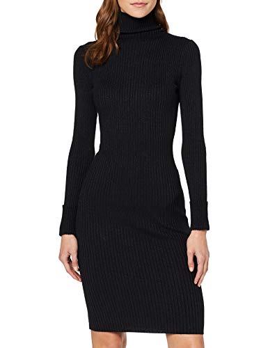 Guess Alice Dress Swtr Vestido, Negro (Jet Black A996 Jblk), Large para Mujer
