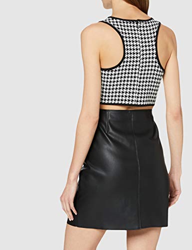 Guess Blanche Top Chaleco de Moda, Multicolore, S para Mujer