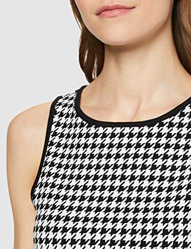 Guess Blanche Top Chaleco de Moda, Multicolore, S para Mujer