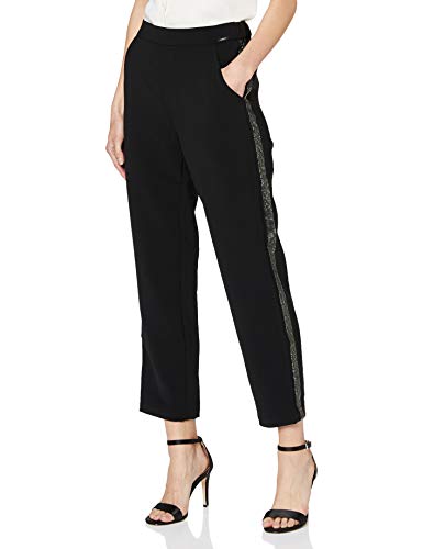 Guess Eleanor Jogger Pantalones de compresión, Negro, S para Mujer