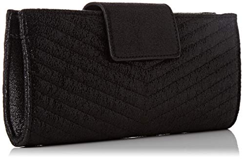 Guess - Jazzie, Bolso de mano Mujer, Negro (Black), 4.5x12x26 cm (W x H L)