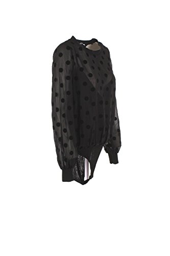 Guess LS Alicia Top Camiseta, Negro (Jet Black Jet Black), S para Mujer