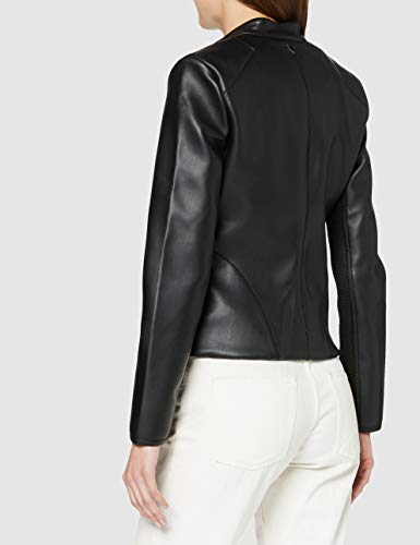 Guess Philothea Jacket Chaqueta acolchada, Negro, S para Mujer