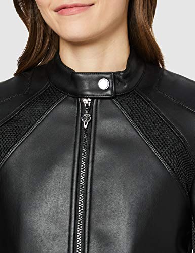 Guess Philothea Jacket Chaqueta acolchada, Negro, S para Mujer