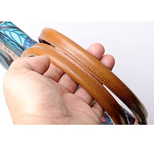 GUOCU Funda para computadoras portátiles - Bolsa portátil Multifuncional para computadora portátil con Correa de Equipaje y manijas supresibles，Azul,15.6"(38.5X26X4 cm)