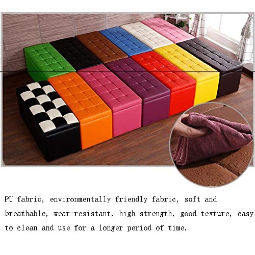 GUOQING Puf contenedor Taburete De Almacenamiento ， Baúl Plegable ， Baúles De Almacenaje Banco Plegable con Espacio De Alcenamiento ，Fánghuá Dǐ Jiǎo, Yǒuxiào Fángzhǐ Dìbǎn Huà Shāng.