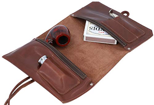 Gusti Leder studio Godwin Bolso de Tabaco de Liar Vintage Retro Piel de Búfalo Trabajo Universidad 2T4-22-6