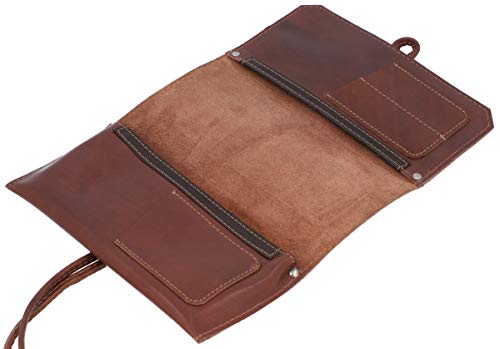 Gusti Leder studio Godwin Bolso de Tabaco de Liar Vintage Retro Piel de Búfalo Trabajo Universidad 2T4-22-6