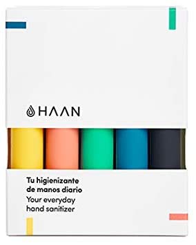 HAAN HIGIENIZANTE DE MANOS EN SPRAY | Hecho en España (PACK 5 FRAGANCIAS)