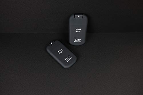 HAAN HIGIENIZANTE DE MANOS EN SPRAY HYDRATING WOOD NIGHT HAND SANITIZER 30ML - Desinfectante de manos | Evita la transmisión de enfermedades | Cabe en cualquier bolsillo | Hecho en España