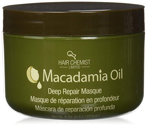 Hair Chemist Mascarilla de Nueces de Macadamia para Una Reparación Profunda - 227 gr