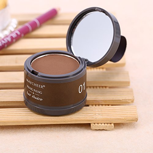 Hair Line pelo Enfoque sombra polvo, natural Modified Hair Line Powder Belleza de Maquillaje Pelo Reparación polvo impermeable pelo modificada línea sombra polvo