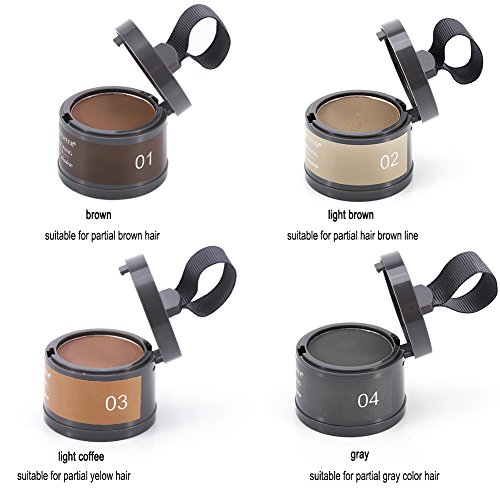 Hair Line pelo Enfoque sombra polvo, natural Modified Hair Line Powder Belleza de Maquillaje Pelo Reparación polvo impermeable pelo modificada línea sombra polvo