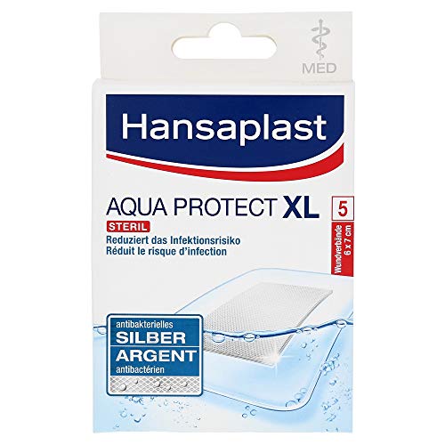 HANSAPLAST med Aqua Protect Pflaster XL 6x7 cm 5 St (1 x 5 St) by Beiersdorf AG