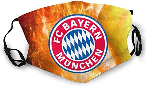 HAOYONG Soccer Team Unisex Face Mask Fc Barce-Lona Design Washable Face Mask Covering Women Bandana Anti Air Dust For Motorcycle Cycling