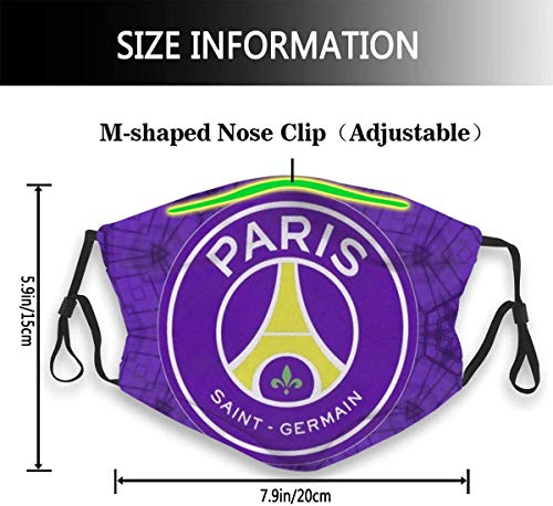 HAOYONG Soccer Team Unisex Face Mask Fc Barce-Lona Fashion Breathable Face Cover Adult Headwear Anti Air Dust For Motorcycle Travel