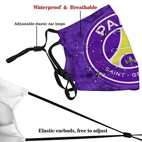 HAOYONG Soccer Team Unisex Face Mask Fc Barce-Lona Fashion Breathable Face Cover Adult Headwear Anti Air Dust For Motorcycle Travel