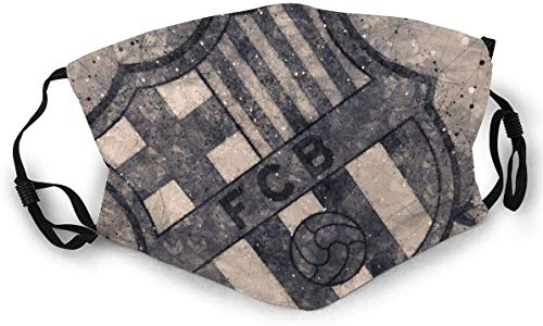 HAOYONG Soccer Team Unisex Face Mask Fc Barce-Lona Fashion Breathable Face Mask Covering Women Headwear Protection For Travel Outdoors Running