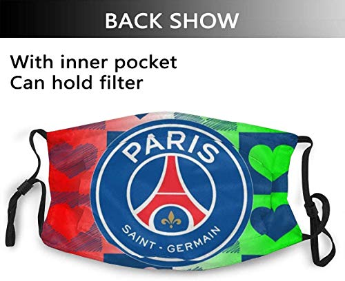 HAOYONG Soccer Team Unisex Face Mask Fc Barce-Lona Fashion Washable Face Mask Covering Men Headwear Protection For Motorcycle Travel Outdoors Cycling