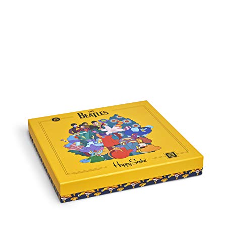 Happy Socks the Beatles Uomo Gift Set 6 Calze (Uomo 41-46)