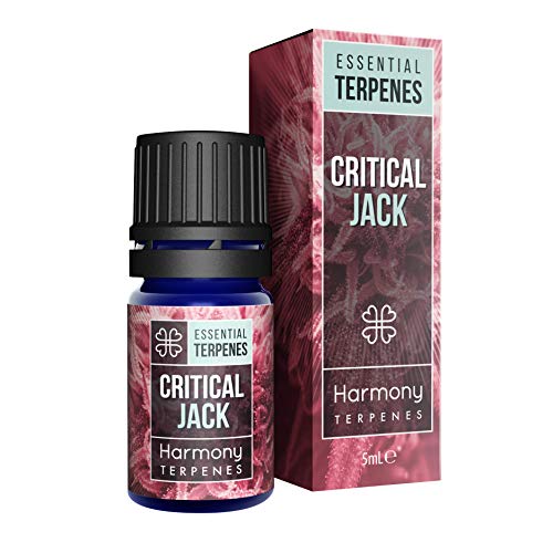 Harmony Terpenes - Terpenos Puros - Aroma de Critical Jack - 5ml - Mejora tus Aceites Esenciales, Cosméticos, Extracciones o E-líquidos