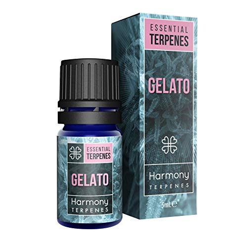 Harmony Terpenes - Terpenos Puros - Aroma de Gelato - 5ml - Mejora tus Aceites Esenciales, Cosméticos, Extracciones o E-líquidos
