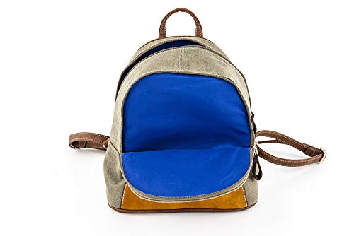 HARVEY MILLER POLO CLUB - Bolso mochila de Sintético para mujer Verde Verde E Marrone