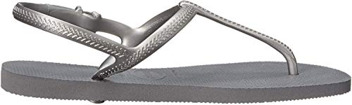 Havaianas Freedom, Sandalias para Mujer, Plateado (Steel Grey), 41/42 EU