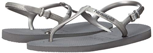 Havaianas Freedom, Sandalias para Mujer, Plateado (Steel Grey), 41/42 EU