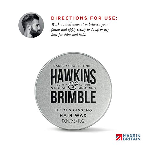 Hawkins & Brimble cera para el cabello, 100 ml