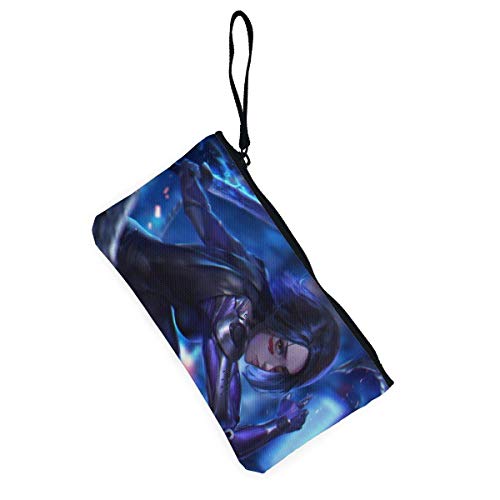 Hdadwy Alita Battle Angel - Monedero para Mujer, para Hombre, con Monedero, para teléfono, Bolso cosmético, Bolso de Pulsera con Cremallera